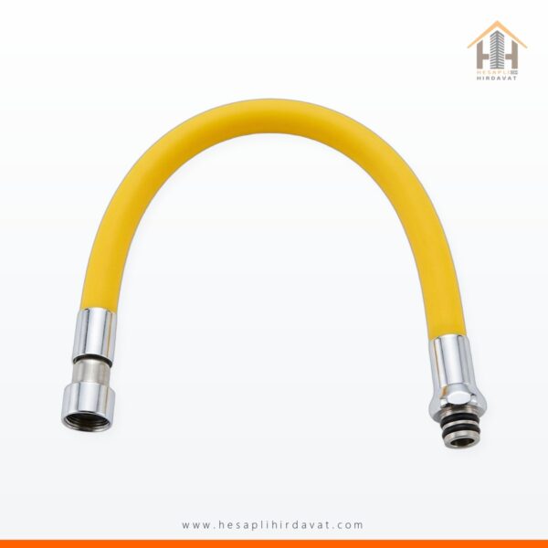 Sarı Silikon Spiral Kubar Esnek Batarya Ağzı