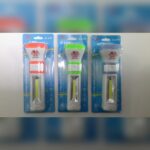 Şarjlı Led el Feneri yan ve ön fenerli 3 zom özellikli