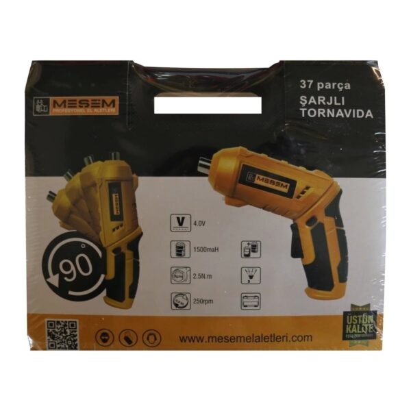 Şarjlı Tornavida 10mm 4.0v 1500mah 250rpm