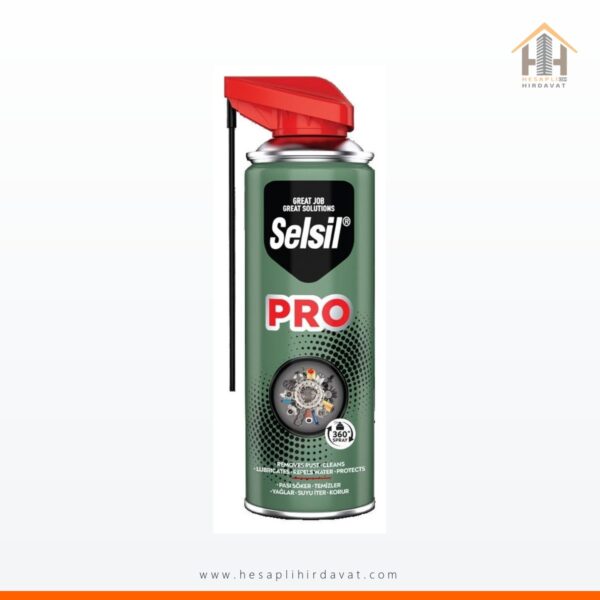 Selsil PRO Çok Amaçlı Pas Sökücü Yağlayıcı Koruyucu Sprey 400 ml
