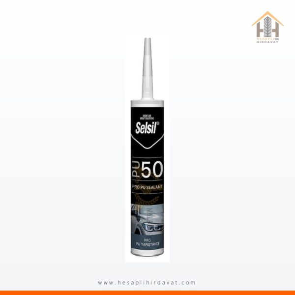 Selsil PU 50 Poliüretan Mastik 280 ml Beyaz