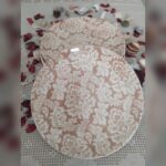Servis Tabağı 6 parça 6 kişilik Tulü porselen