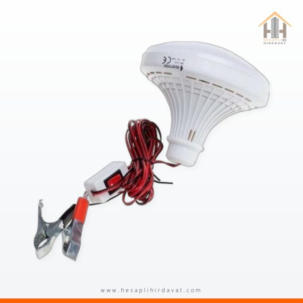 Starmax SM-2105 24 Watt 4 Metre Çok Amaçlı Seyyar LED Ampul 12V Aküye Bağlanan