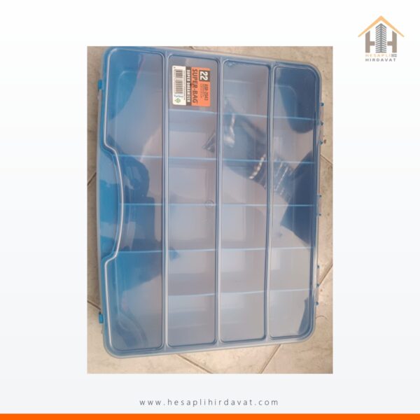 Super Organizer 22 Vida ve Malzeme Kutusu Super-Bag ASR-2043 33x25x5 cm