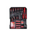 Tekerlekli Profesyonel Alet Ve Lokma Takım Çantası Full Set 186 Parça