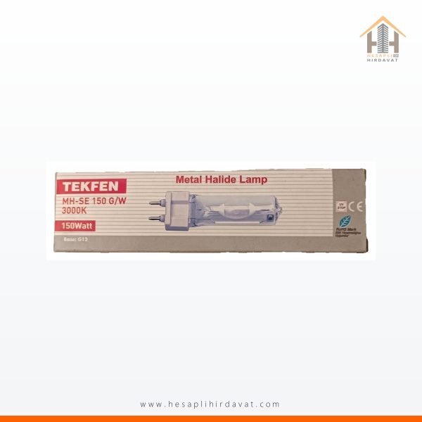 Tekfen Metal Halide Lamba 150 W G12 Duylu 3000K