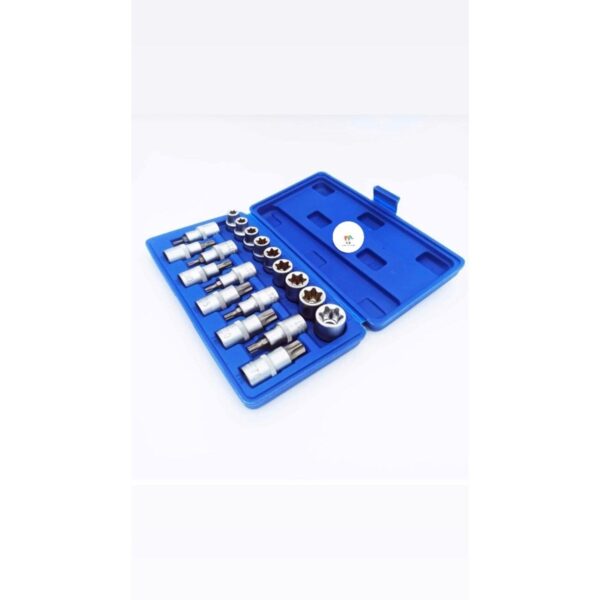 Torx Lokma Takımı 19 Parça 1/2 E Lokma & Torx Lokma Takımı Orjinal Ürün München Marka