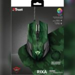 Trust GXT 781 Rixa Camo Oyuncu Mouse + Mouse Pad