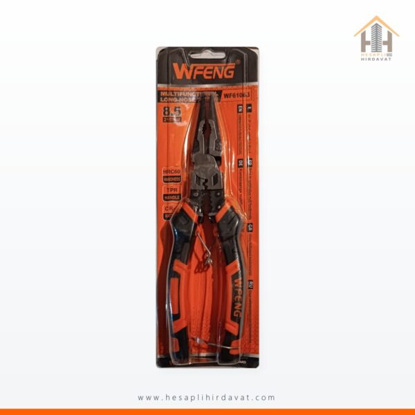 Wfeng WF61063 Çok Amaçlı Kargaburun 8,5 inç 215 mm HRC60 TPR Saplı
