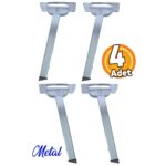 Yer Sofra Ayağı Metal Katlanır Yer Sofrası Sini Altı 20 Cm (4 ADET)