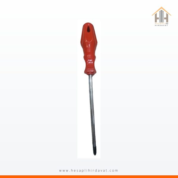 Yıldız Tornavida 6x150 mm Kırmızı Saplı Uzun