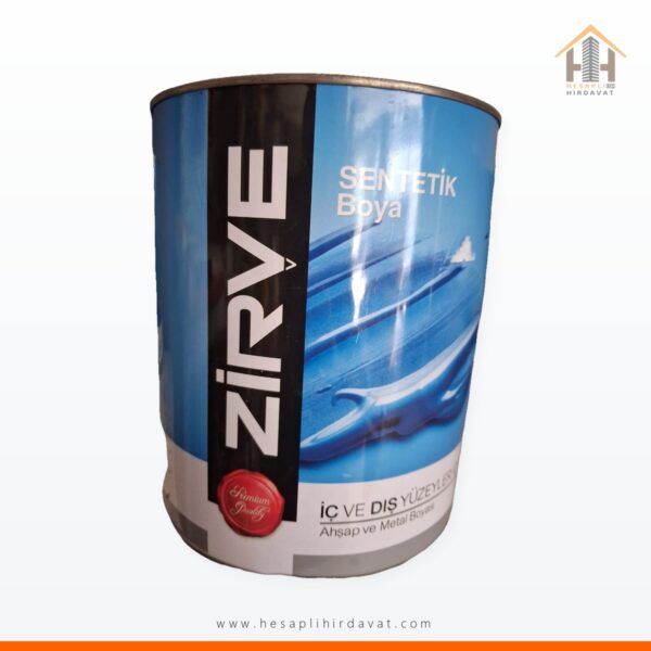 Zirve Sentetik Yağlı Boya 709 Yeşil Galon İç ve Dış Yüzey Ahşap ve Metal Boyası