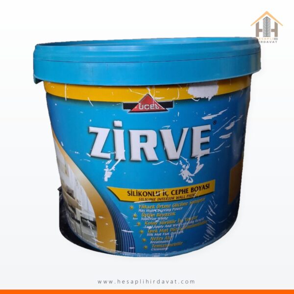 Zirve Silikonlu İç Cephe Boyası Kod 110 İpek Mat